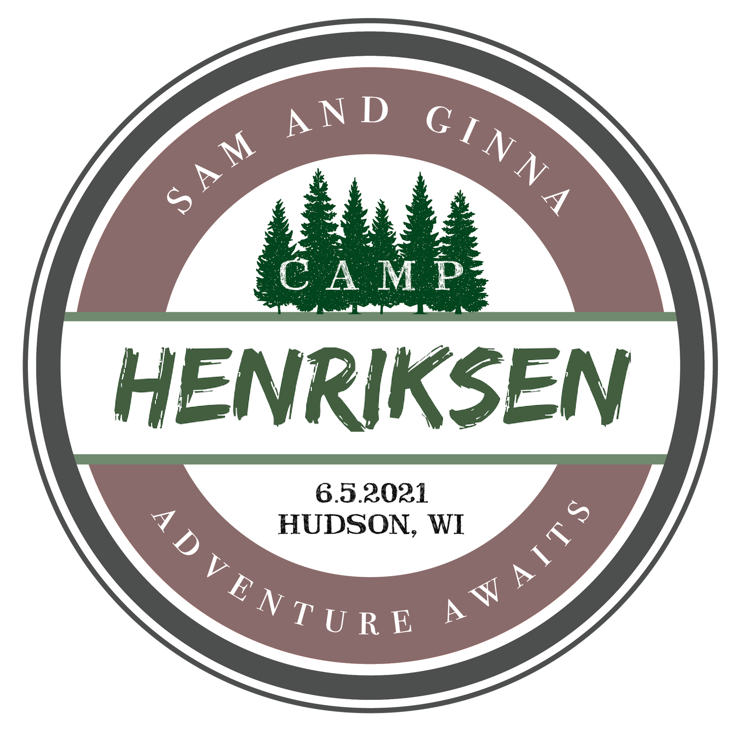 The Wedding Website of Ginna Roe and Sam Henriksen