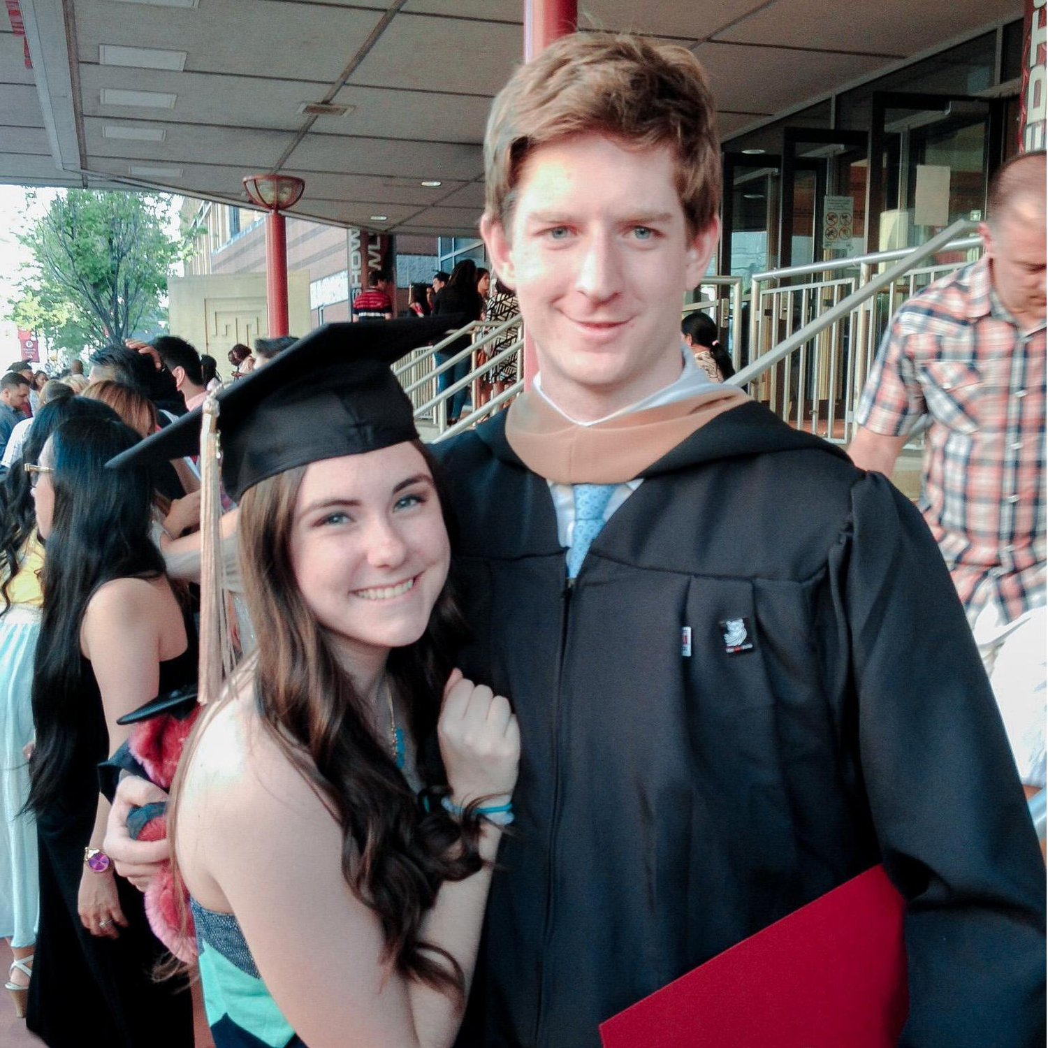 Jesse's college graduation
