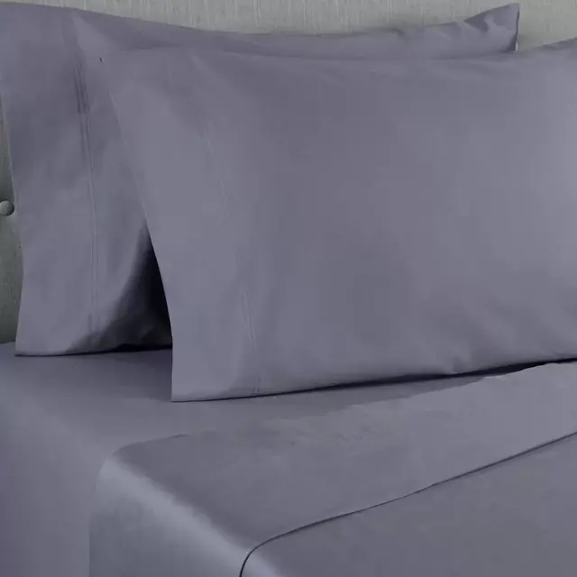 Nestwell™ Cotton Sateen 400-Thread-Count King Pillowcases in Folkstone Grey (Set of 2)