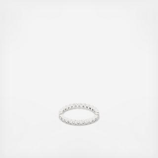 Candice Shimmer Silver Ring