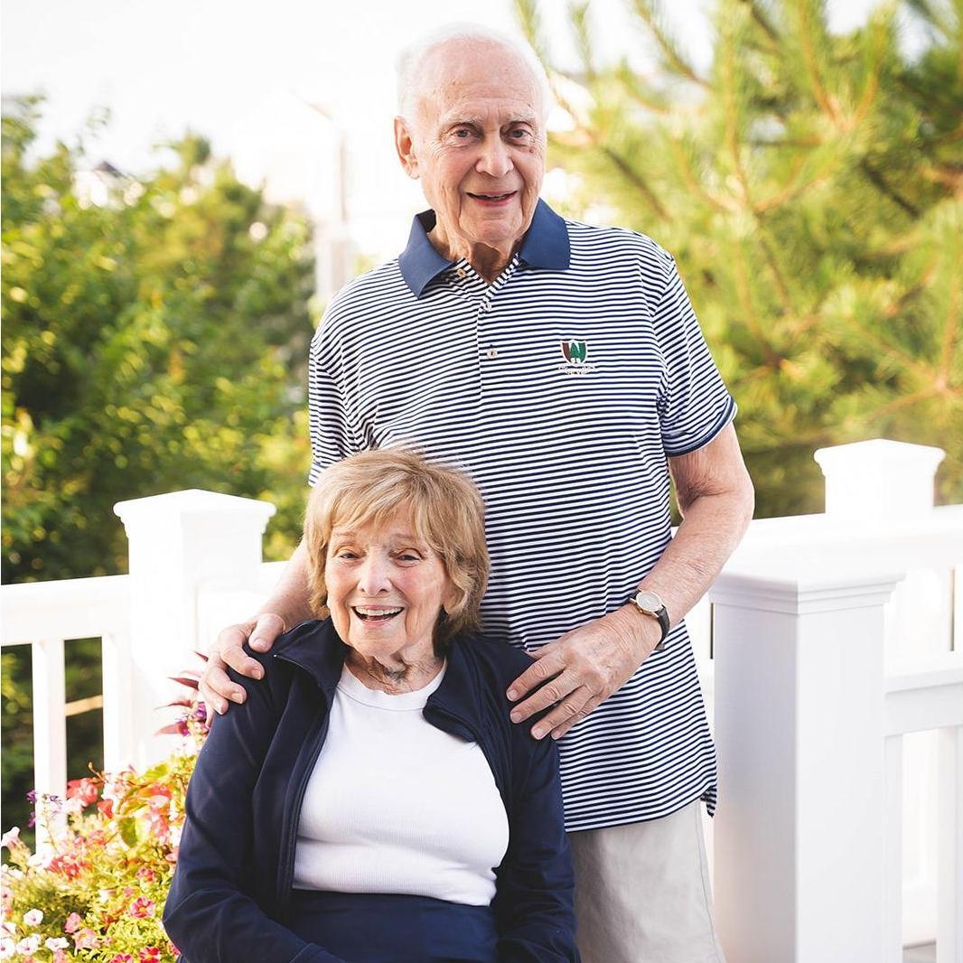 Justin's maternal grandparents, Neil and Elaine Lukow