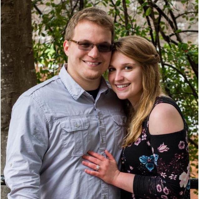 This picture was taken immediately after I said YES!