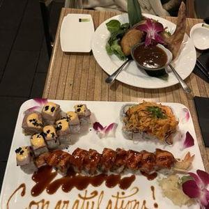 Baba Sushi Celebratory Dinner