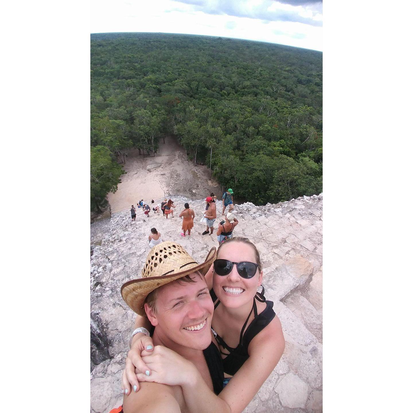 Our first international trip together backpacking in Mexico. We thought, if we can handle this adventure, we can surely handle moving in together!