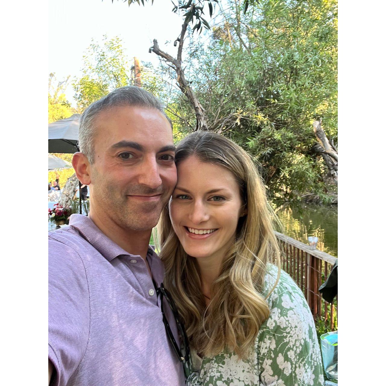 Celebrating Jil's birthday at...a winery! (Sept 2021)