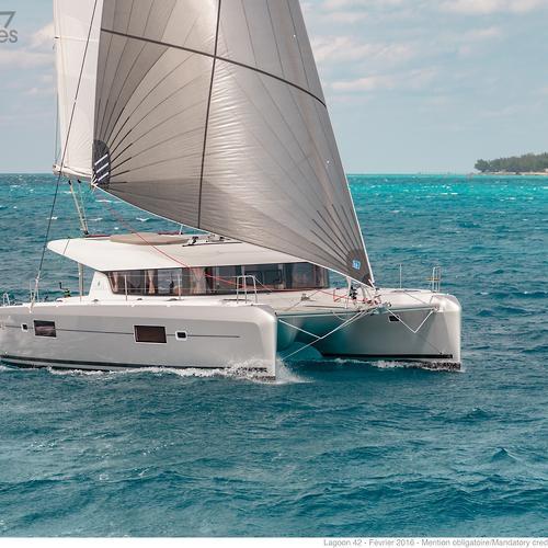 Catamaran Excursion on our Honeymoon