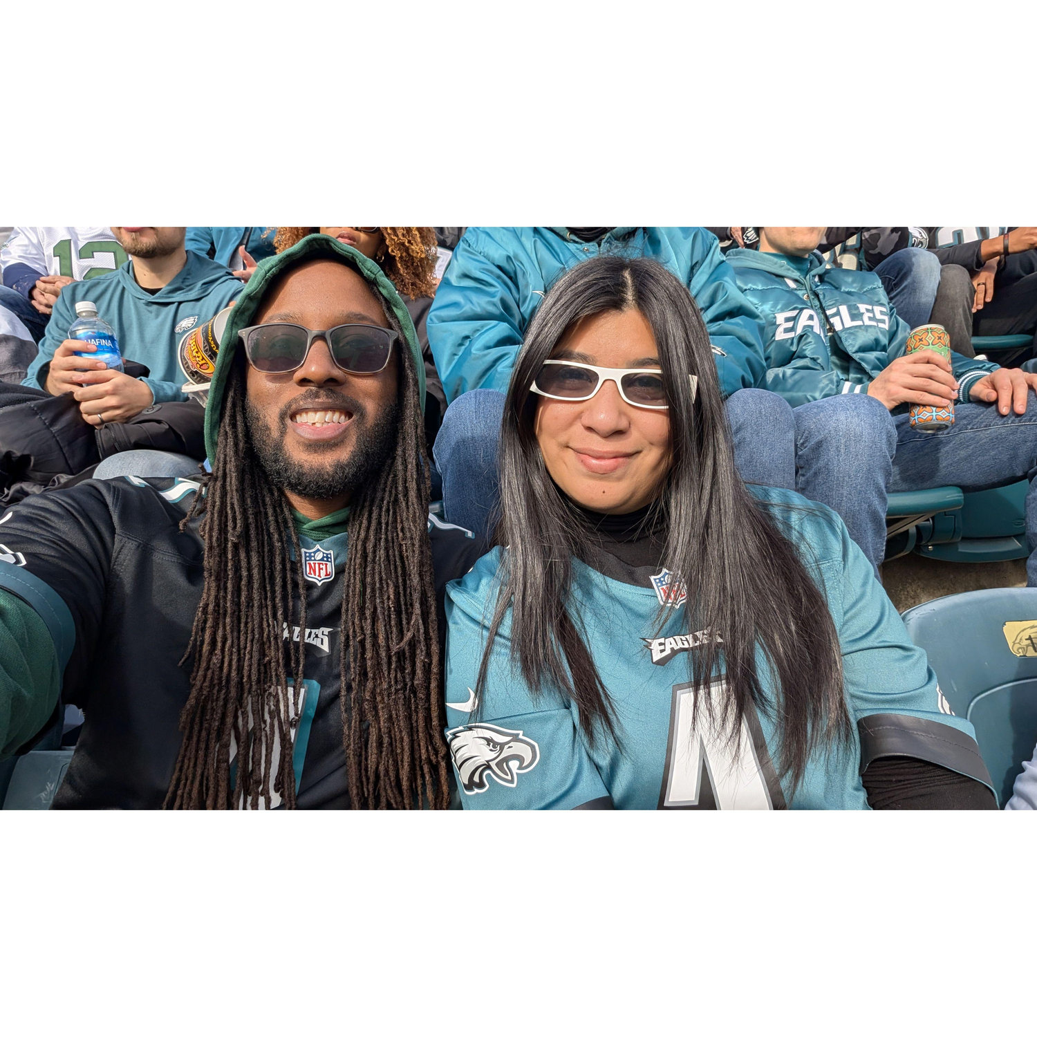 First at home Philly game. Go Eagles!