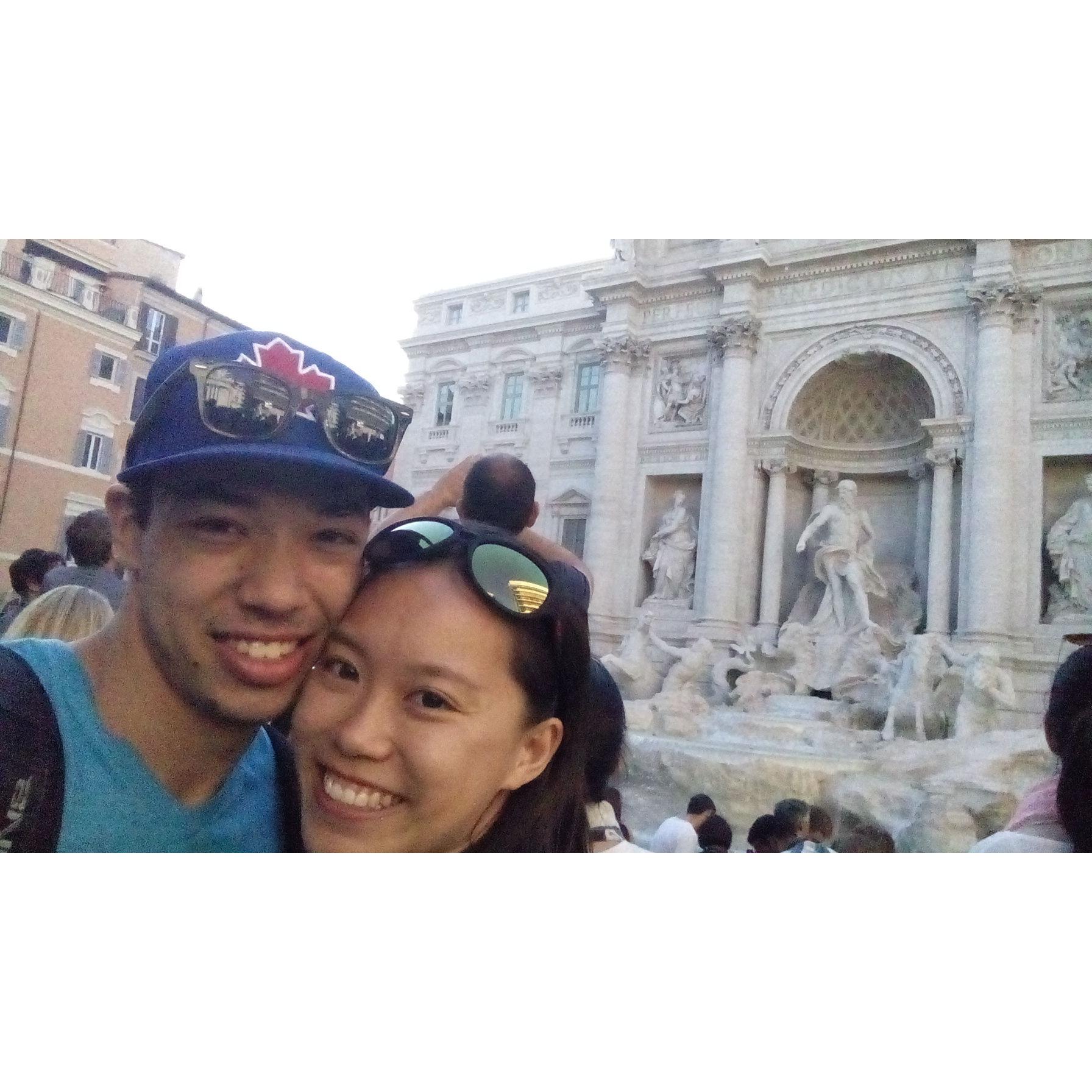 Trevi Fountain, Rome, Italy 2016