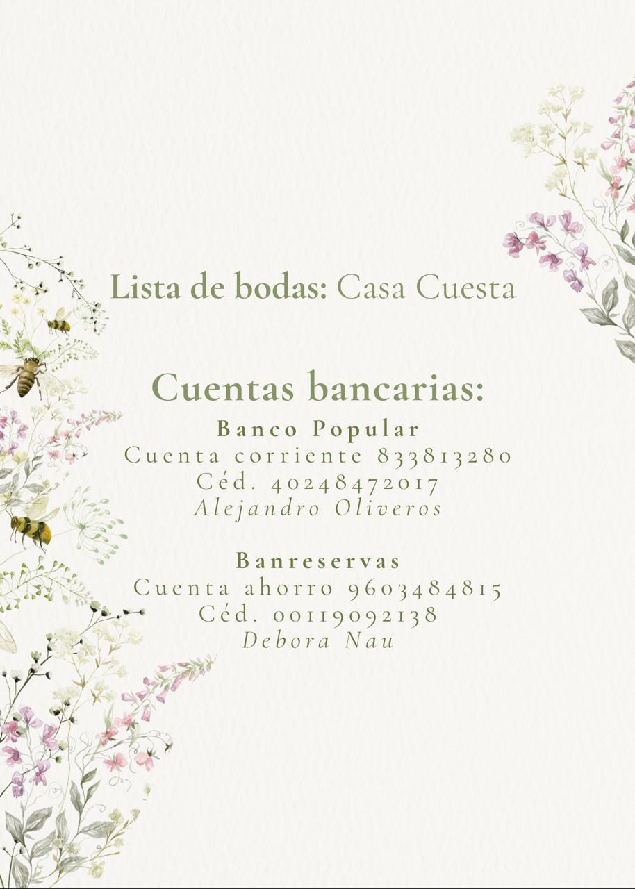 The Wedding Website of Alejandro Oliveros and Debora Nau