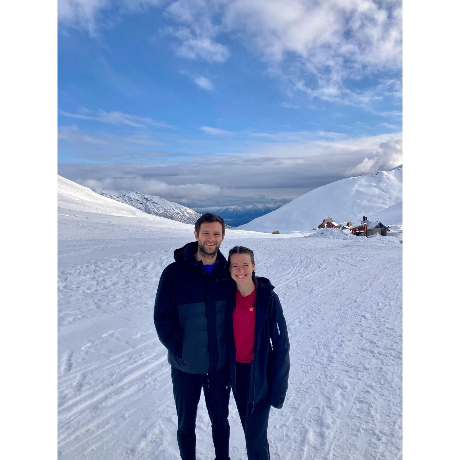 Backcountry skiing in Alaska during spring break 2025!