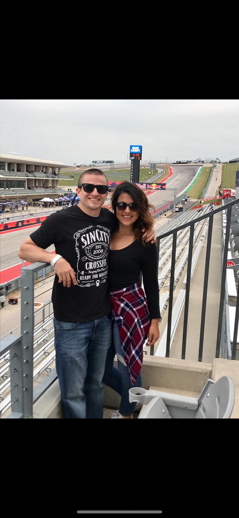 MotoGP races at the F1 track!