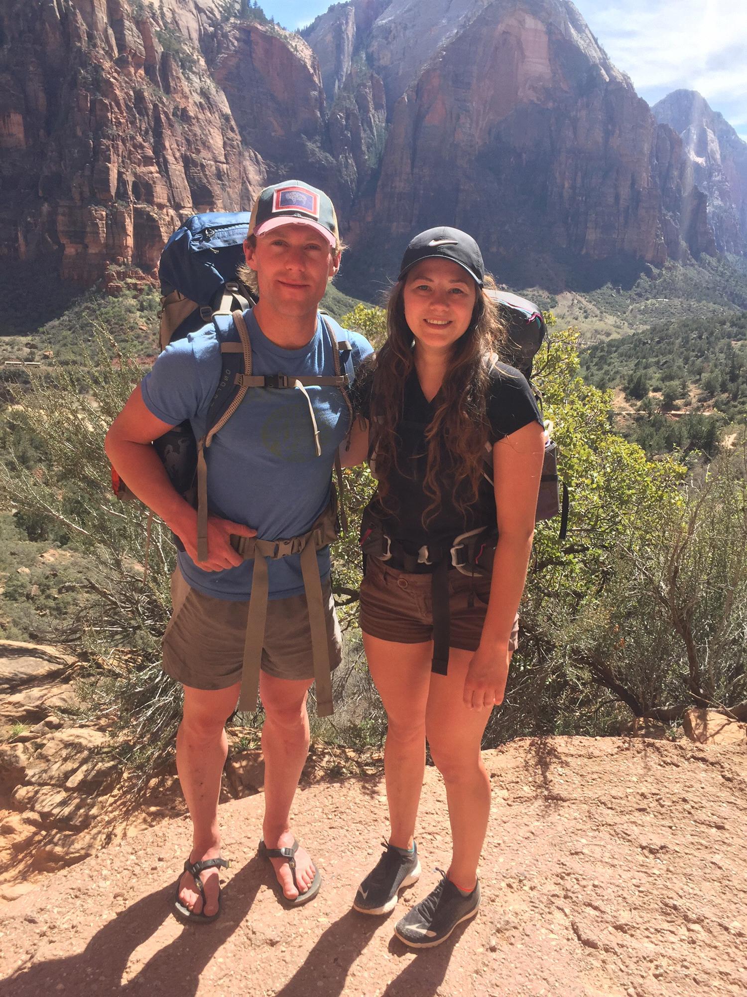 The time we backpacked through Zion National Park