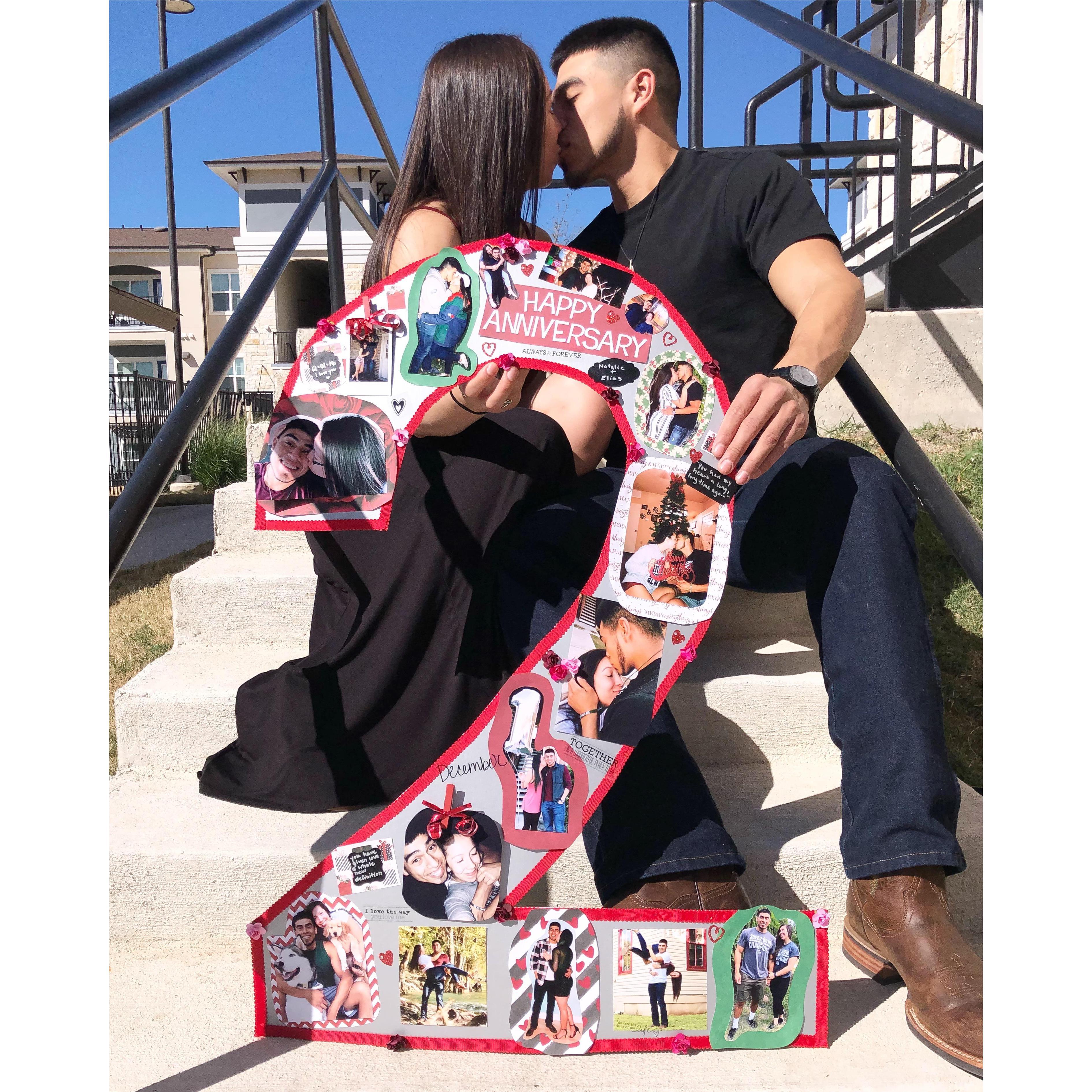 Our 2 year anniversary