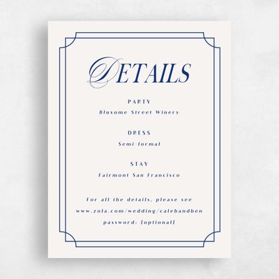 Light Oatmeal, Beige Wedding Enclosure - Cato
