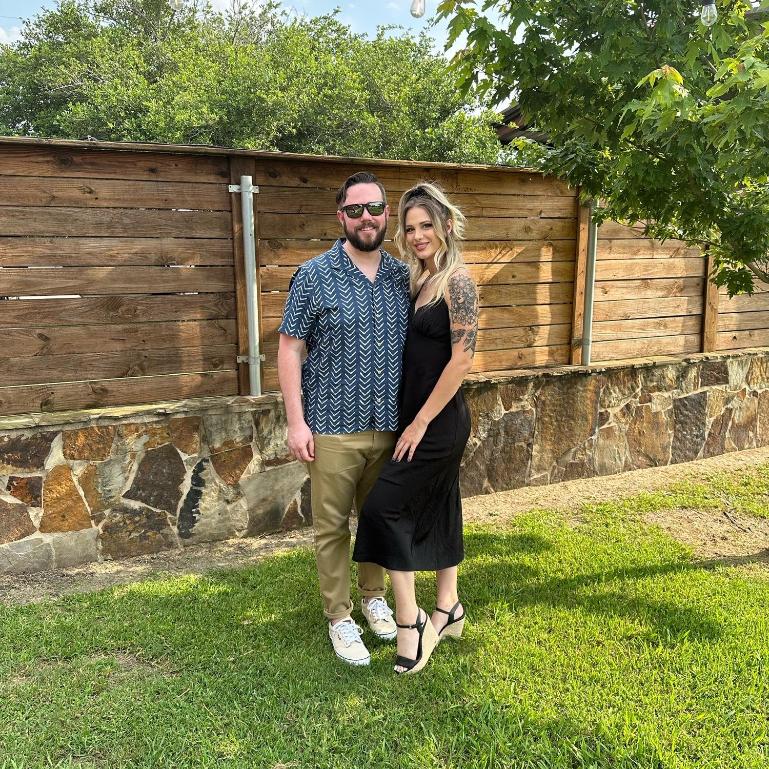 Aunt Vanessa and Brandon's wedding. Summer of 2023.