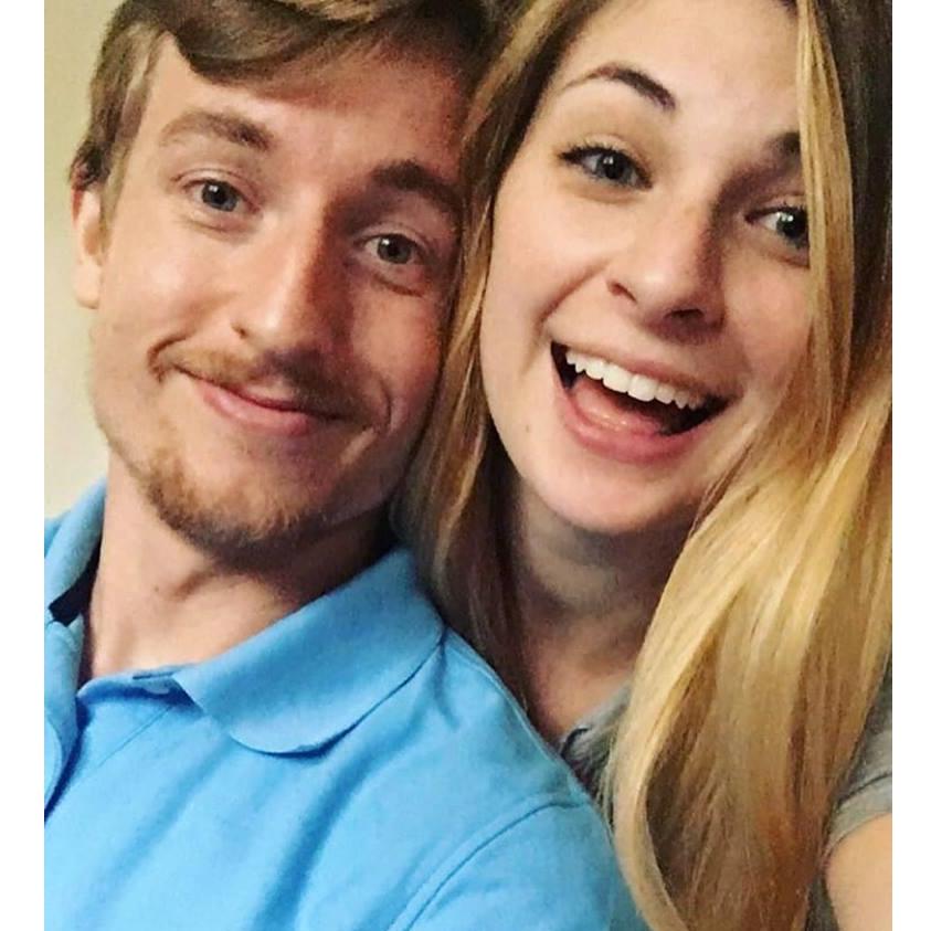 We'd been dating for a little over 6 months and we'd known for quite some time that we wanted to be together forever. Also, hello blonde hair?
