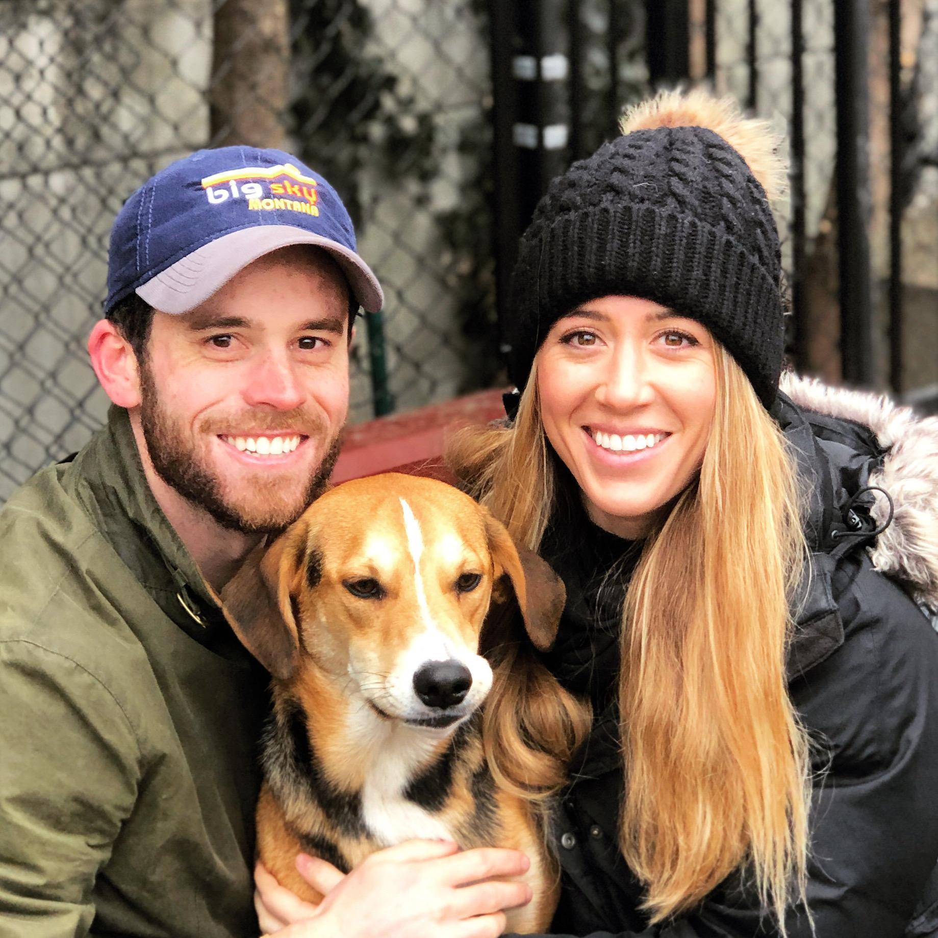 Dog park with Rooney