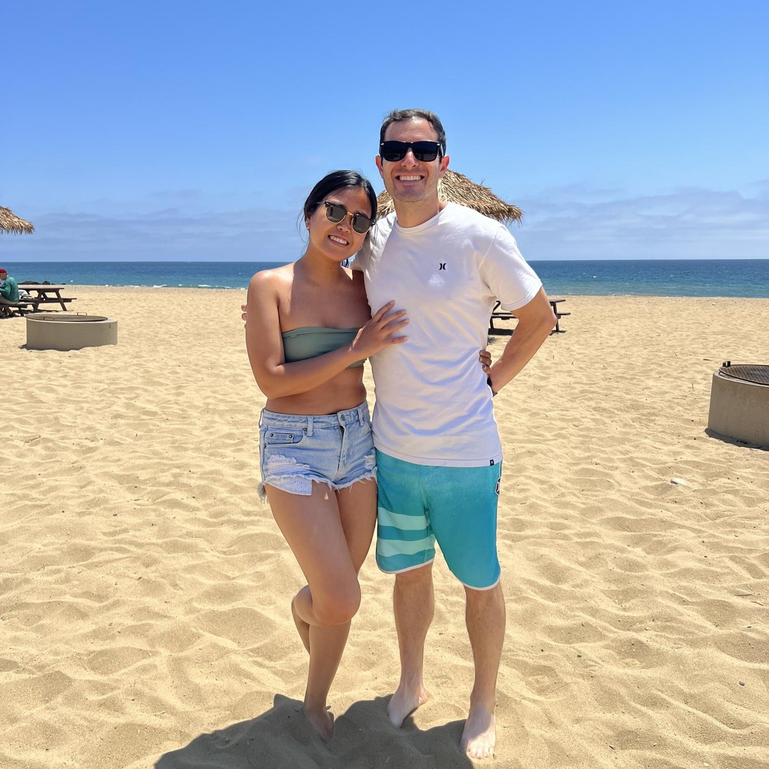 Beach day at Huntington