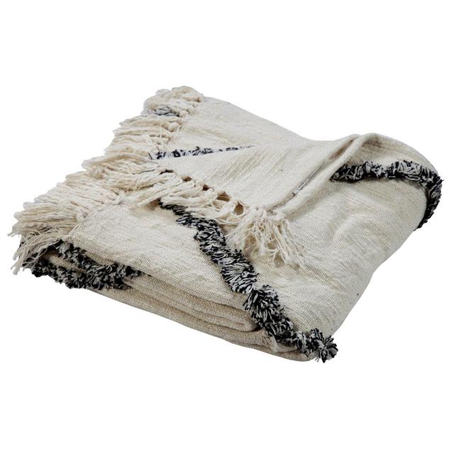 Kinsman Crossed Soft Cotton Throw