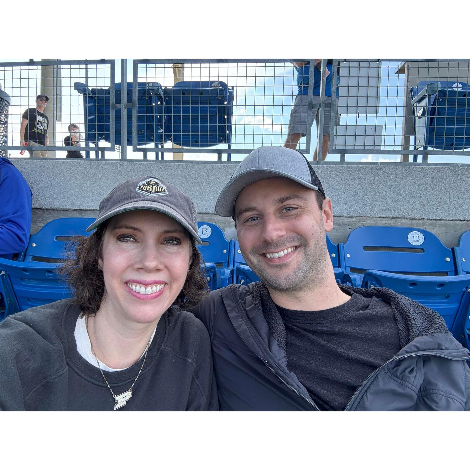 At the Purdue baseball game - Spring 2025