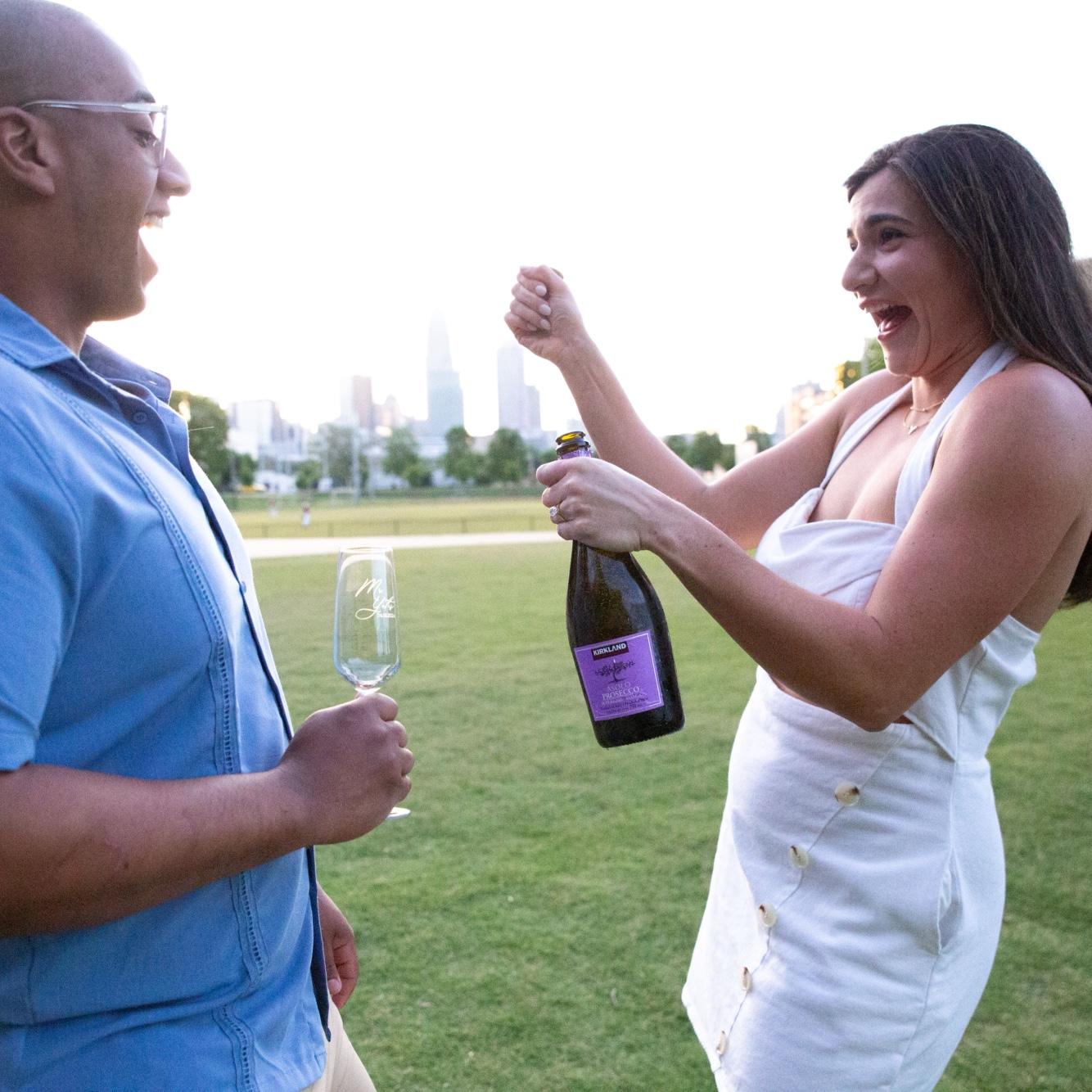 A Kirkland bottle of prosecco for your favorite Costco couple