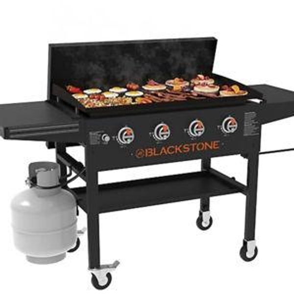 Blackstone 4-Burner Propane Gas Flat Top Griddle, 769 sq. in., Black at Tractor Supply Co