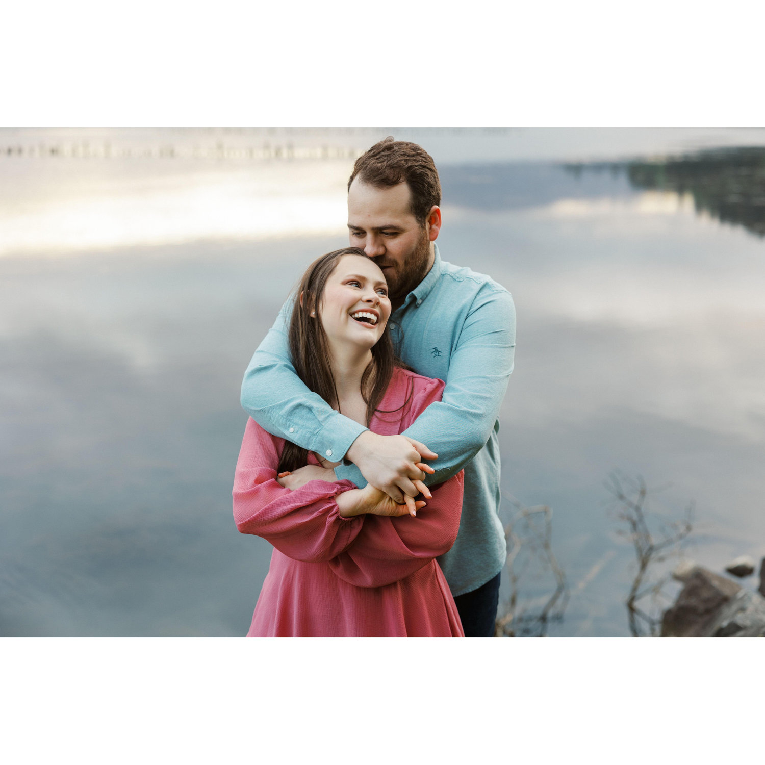 Engagement photos, Hood River, OR - April 2024