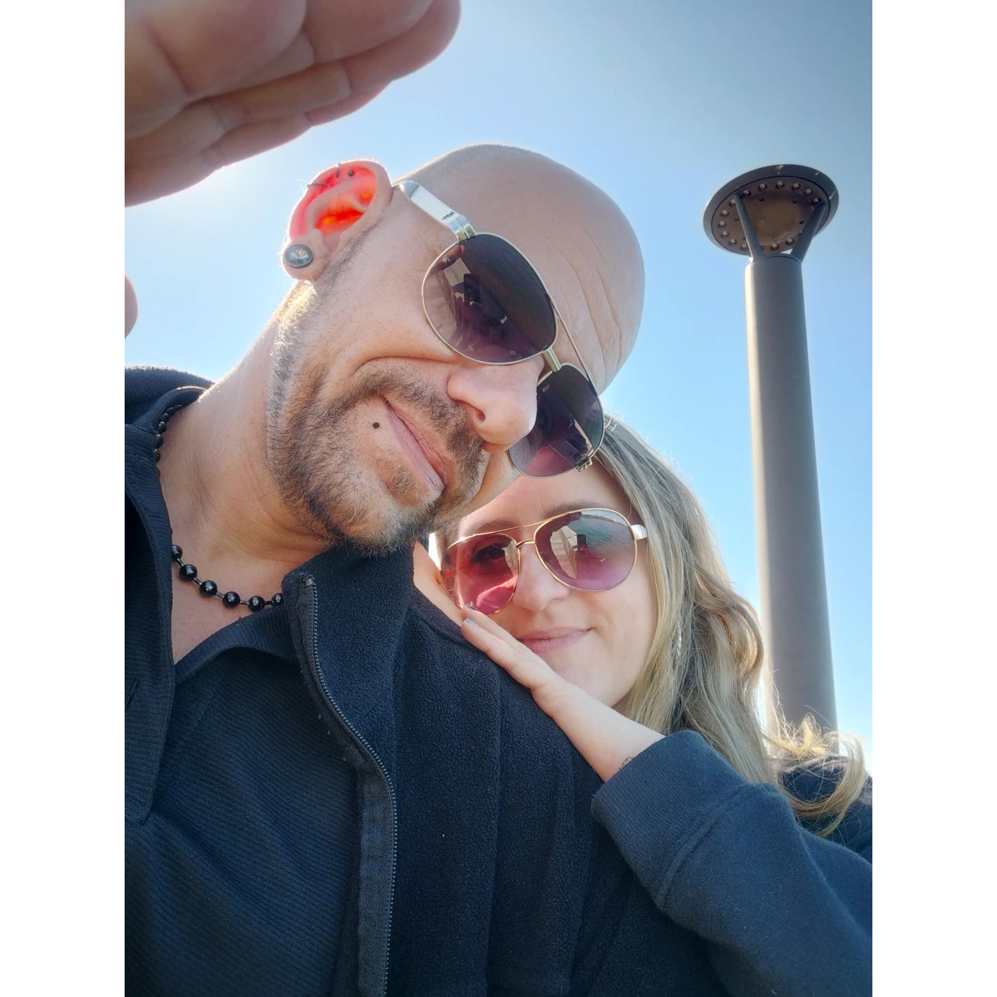 One year anniversary tour of our first date