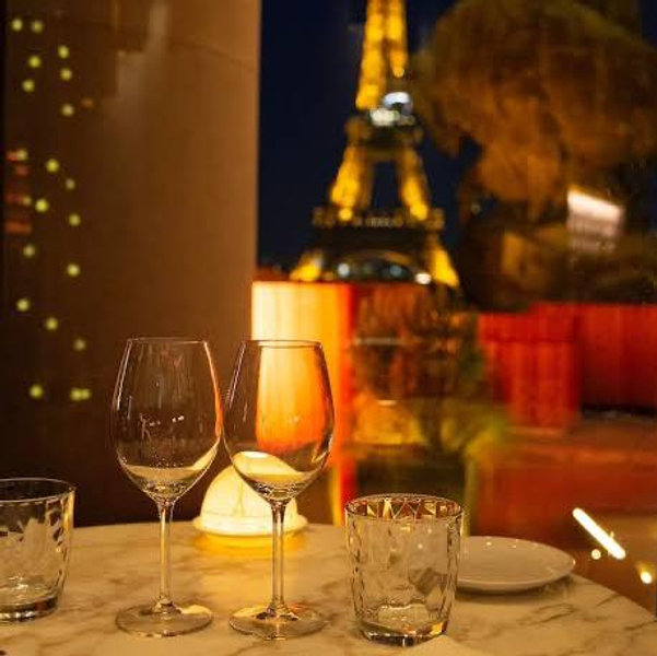 Treat us to one last romantic dinner in Paris!