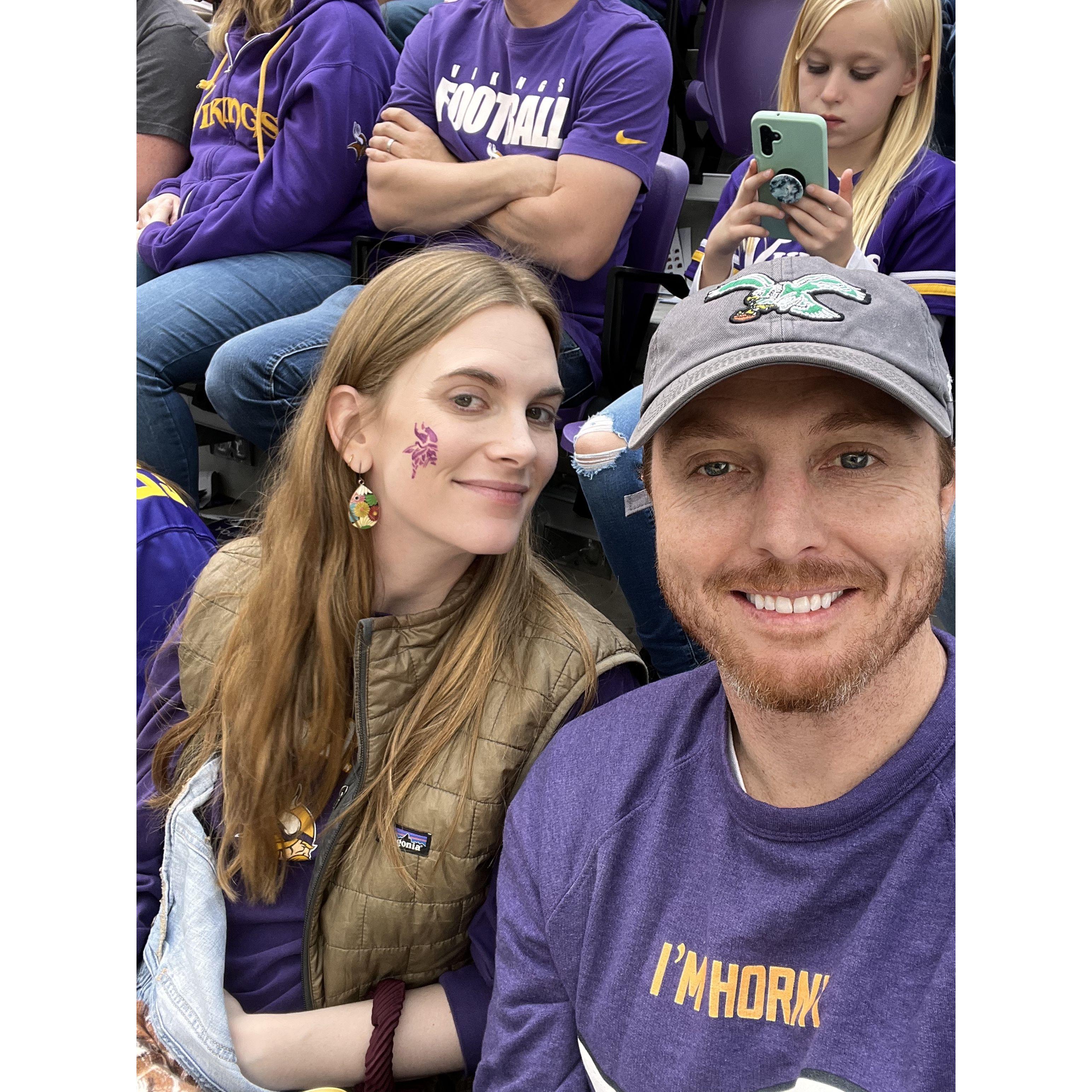 Eagles at Vikings!