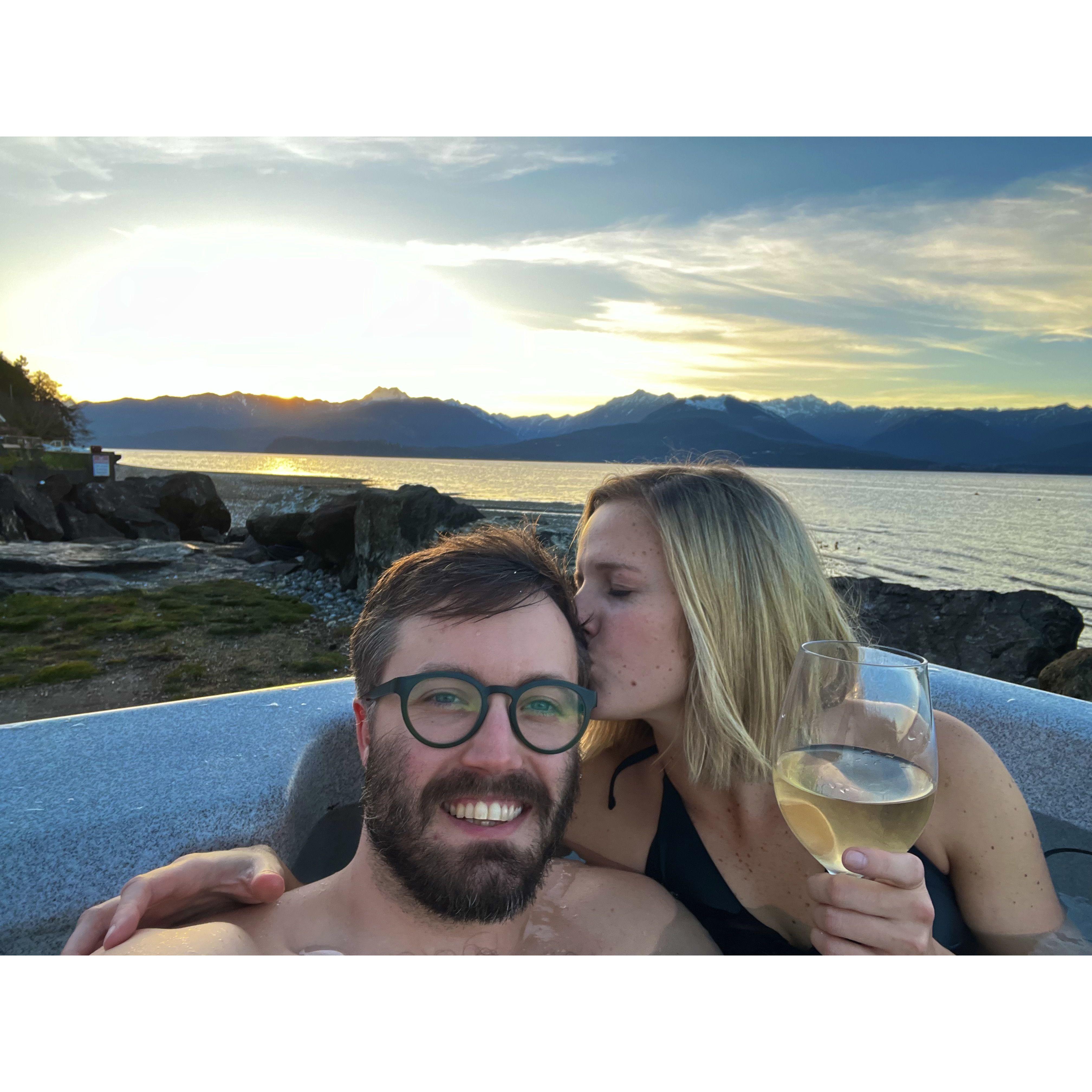 One year anniversary in Seabeck -March 2024
