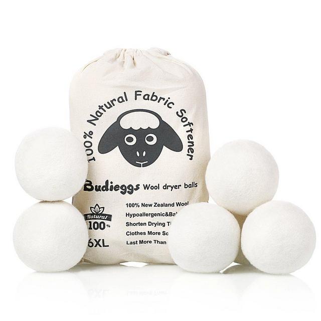 Wool Dryer Balls Organic XL 6-Pack