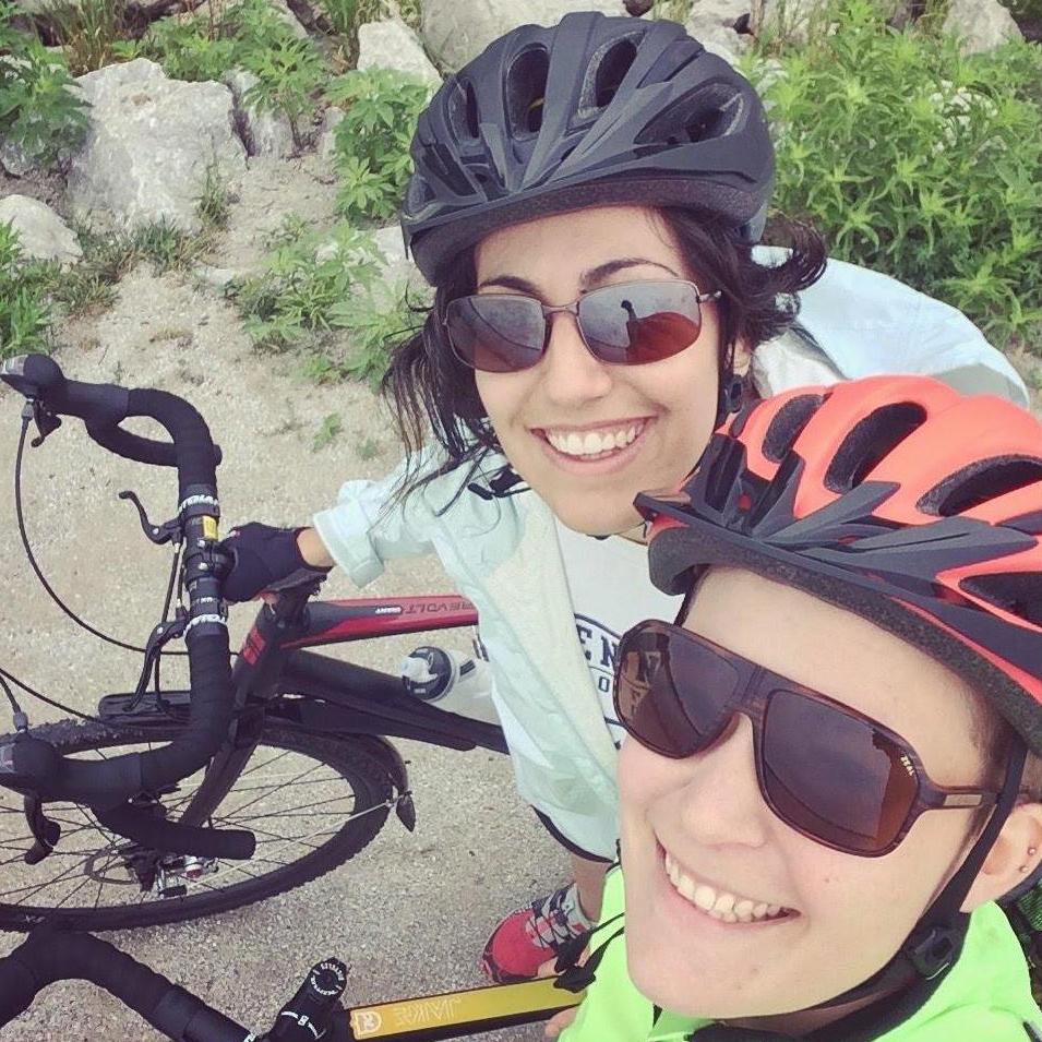 Bike ride at Holmes Lake, Lincoln, NE 2016
