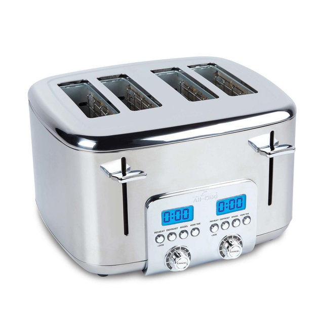 All-Clad Digital Stainless Steel Toaster, 4 slice