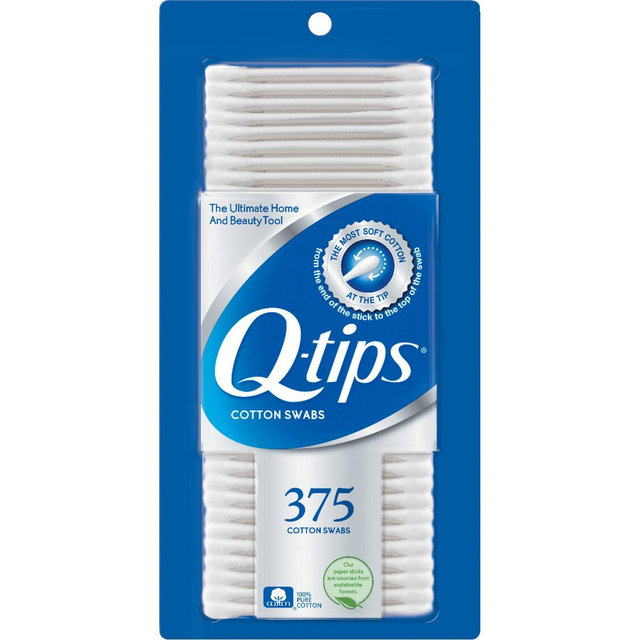 Q-Tips Cotton Swabs - 375ct