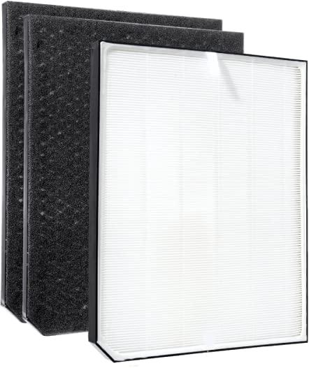 AIRDOCTOR AD2000 Genuine Filter Replacement - One Year Combo Pack Includes: One (1) UltraHEPA Filters & Two (2) Carbon/Gas Trap/VOC Filter