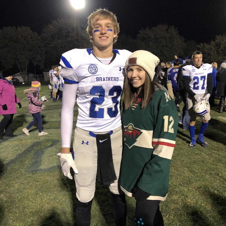 Our first photo together in 2018… little did we know!
