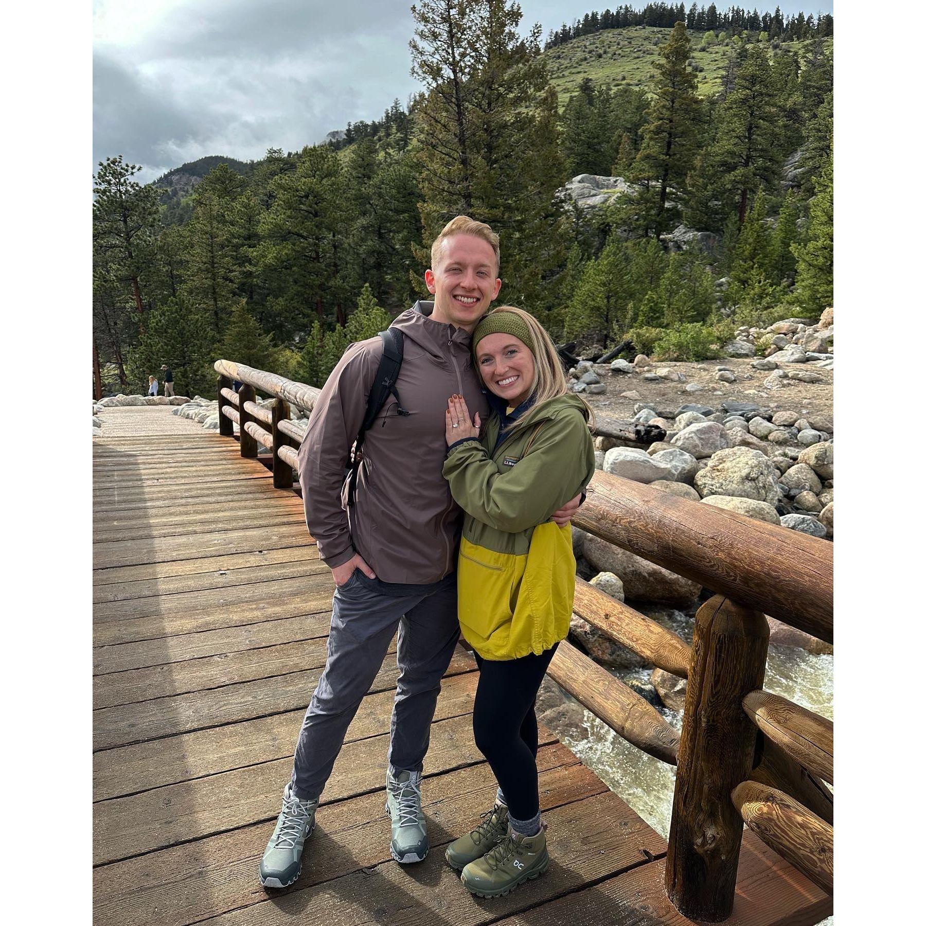 Our engagement in The Rocky Mountains, CO!