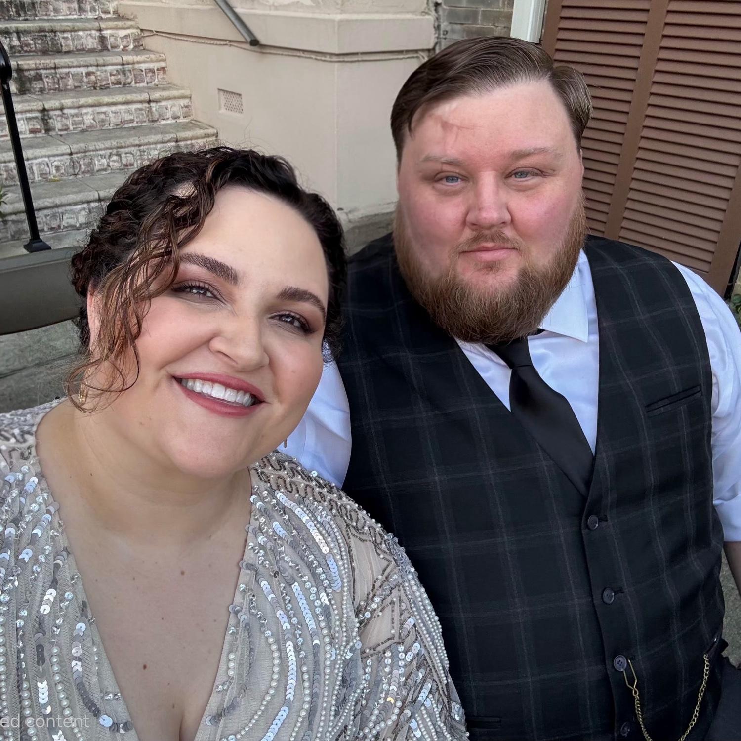 Guests at one of our friends (Samantha & Adam) weddings! It was renaissance themed.