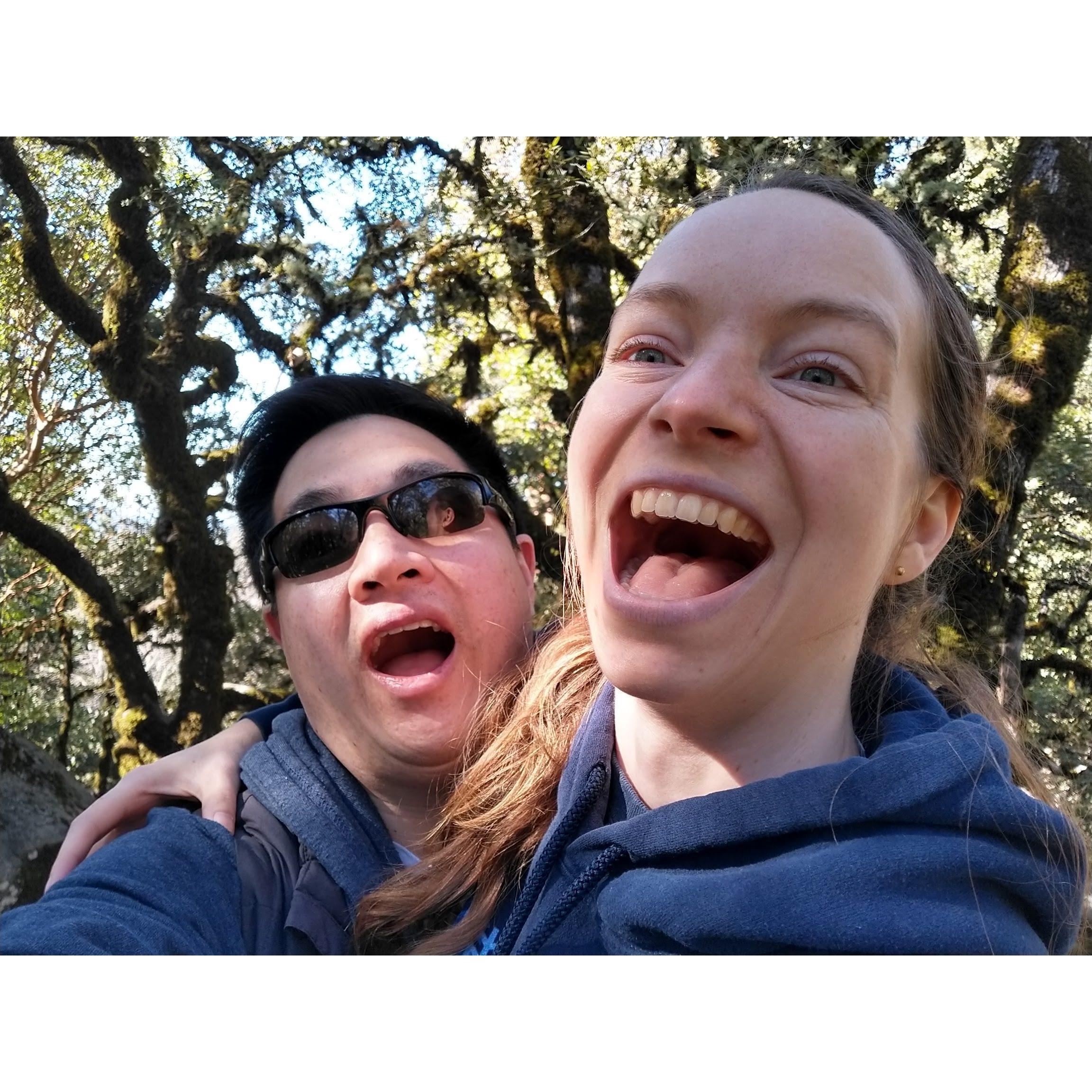 Castle Rock Park. We're crazy for making our first home in a cave.