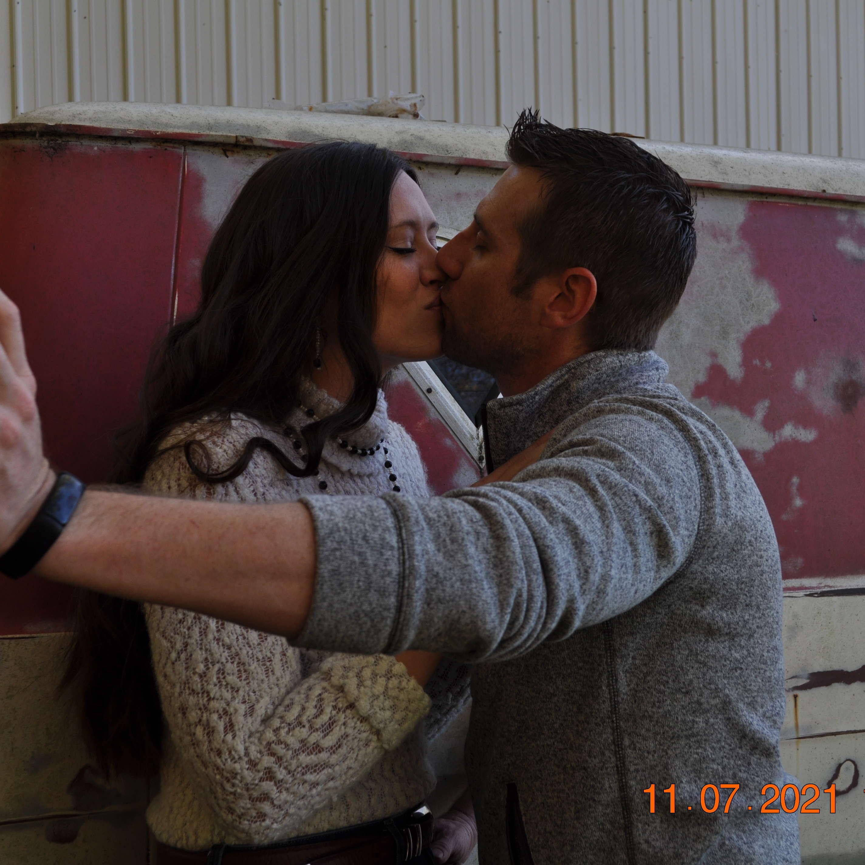Engagement photo taken by Father of Groom, John Huff!