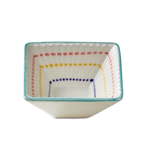 Multi-color Stiches Sauce Dish