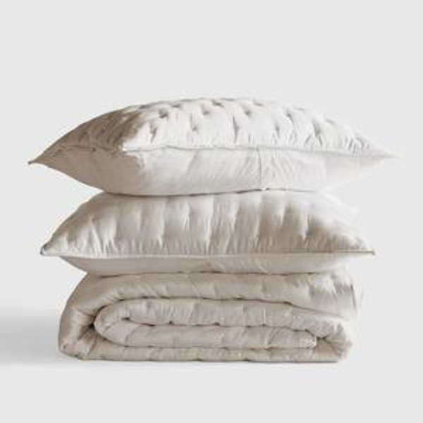 Bamboo Dream Quilt Set - Sand, King/Cal King