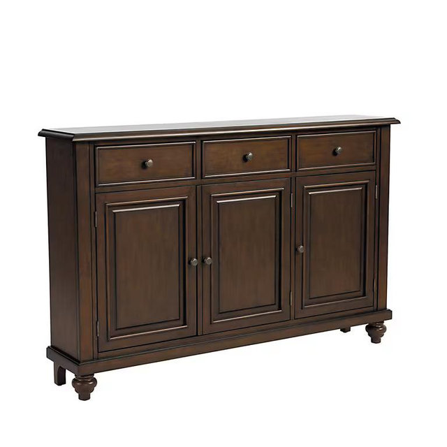 Martin 3-Door Console Table, Walnut