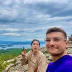 Hiking at Mount Major!