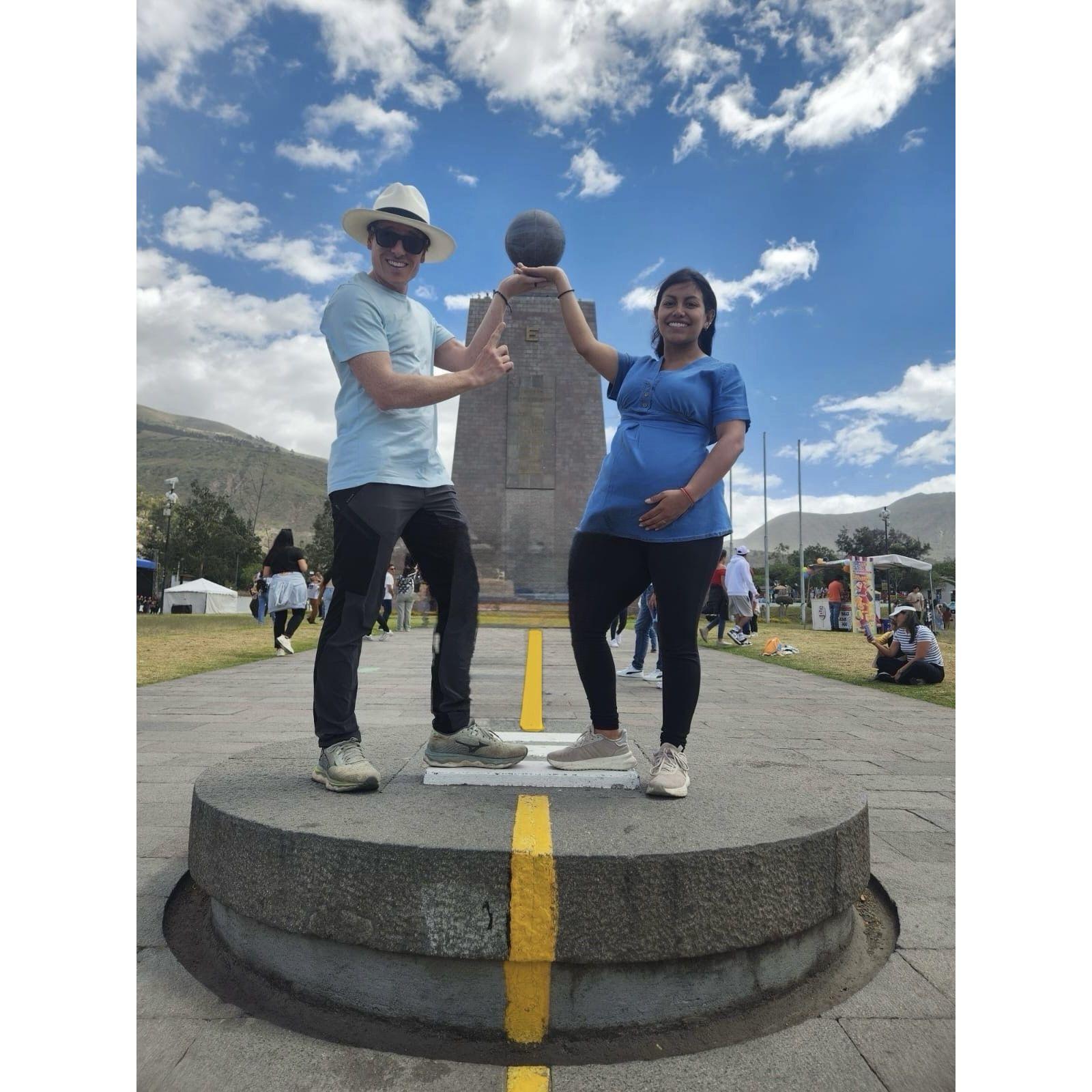 La Mitad del Mundo - The equator in Quito, Ecuador