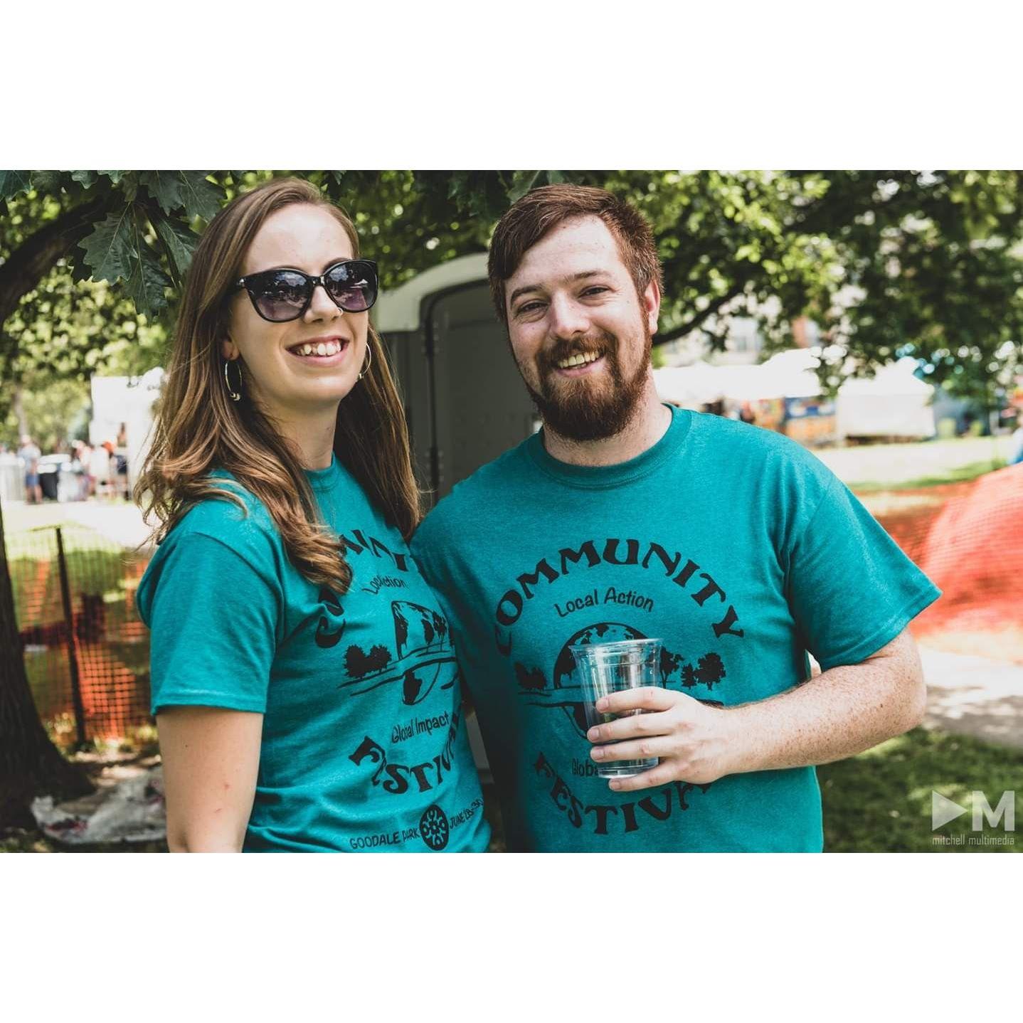 Volunteering like we do every year at Comfest, June 2019
Credit: Mitchell Multimedia