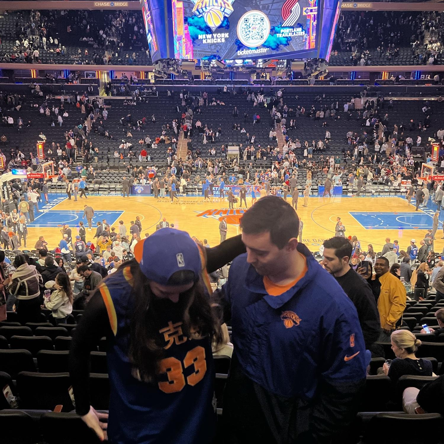 Knicks baby!