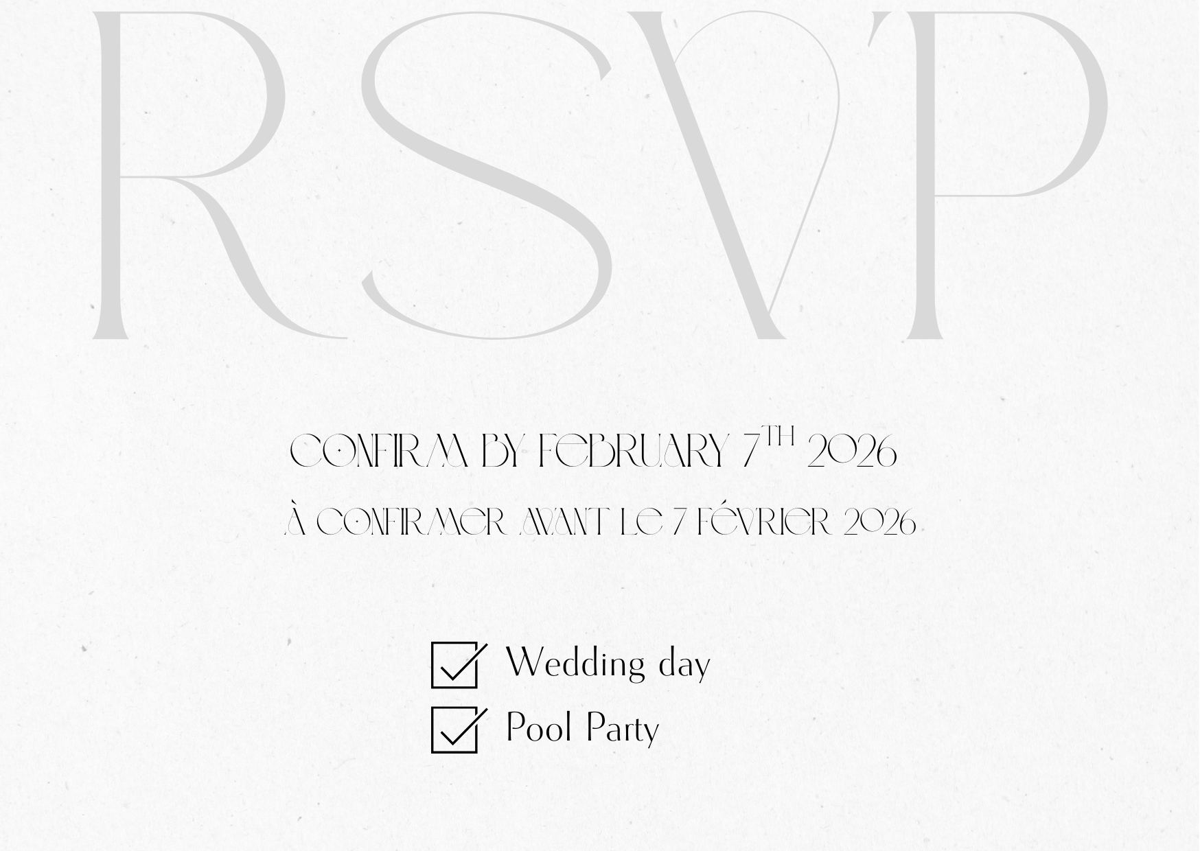 The Wedding Website of Morgane Brouillette and Nathan Horwood