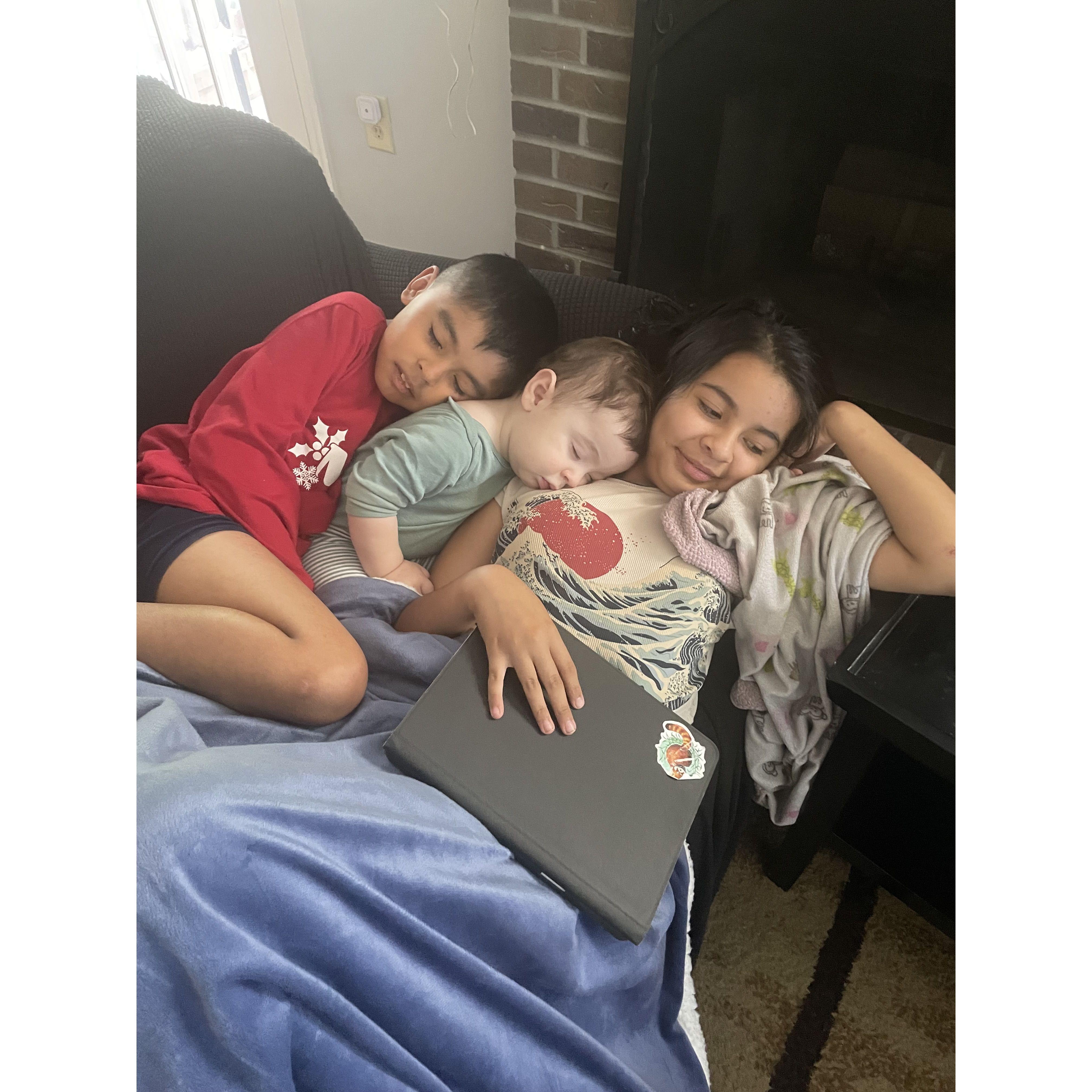 The siblings love each other so much